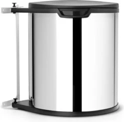Brabantia Built-in-Bin Prullenbak - 15 L - Brilliant Steel