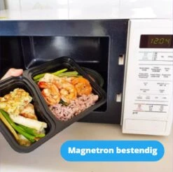 Meal Prep Bakjes - 20 Stuks - 2 Compartimenten - Vershoudbakjes - Meal Prep - 1L - Magnetron Bakjes Met Deksel - Vershouddoos -Thuis Opslag Winkel 1200x1195 12