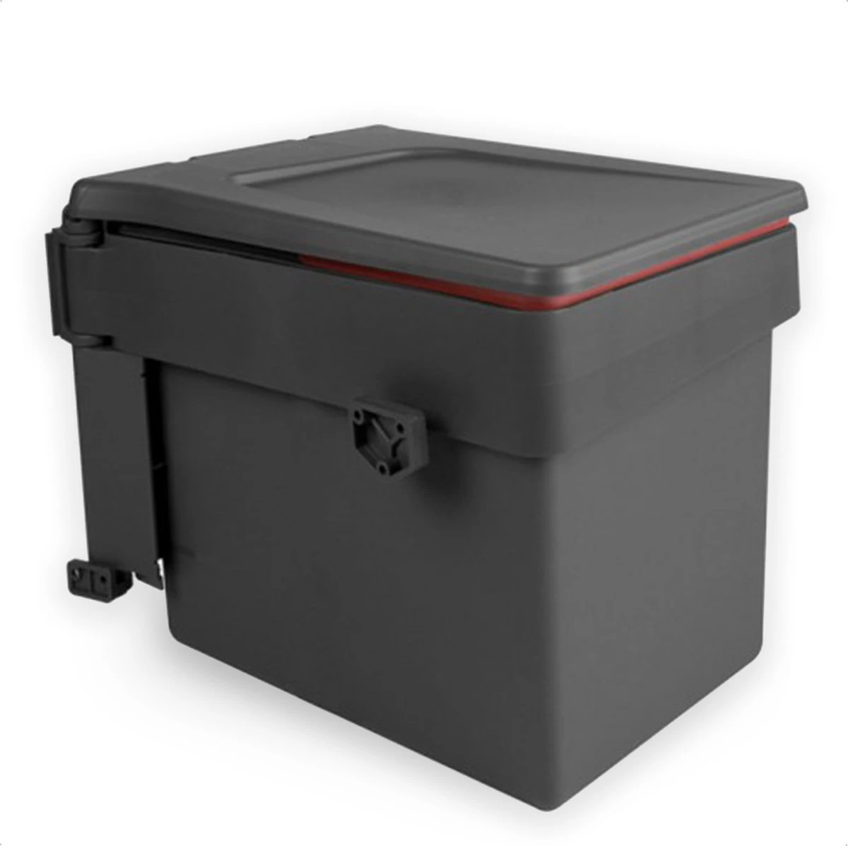 Eleganca Afvalbak 15 Liter – Inbouw Prullenbak – Inbouw Afvalemmer – Uittrekbare Prullenbak – Afvalemmer Keuken – Antraciet – Hygiënisch – Ruimtebesparend Vuilnisbak – B34.5xD25xH28,5cm 6 Eleganca Afvalbak 15 Liter – Inbouw Prullenbak – Inbouw Afvalemmer – Uittrekbare Prullenbak – Afvalemmer Keuken – Antraciet – Hygiënisch – Ruimtebesparend Vuilnisbak – B34.5xD25xH28,5cm - Afbeelding 6