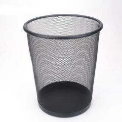Merkloos Decopatent® Design Ronde Prullenbak Voor Kantoor - Papierbak - Mesh - Metaal - Papiermand - Prullenmand Voor Onder Bureau - Zwart 9 Merkloos Decopatent® Design Ronde Prullenbak Voor Kantoor - Papierbak - Mesh - Metaal - Papiermand - Prullenmand Voor Onder Bureau - Zwart -Thuis Opslag Winkel 1200x1198 29