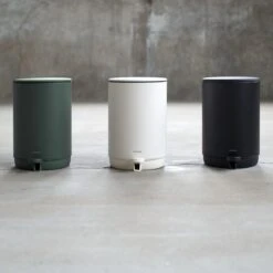 Sealskin Mind - Pedaalemmer - 5 Liter Vrijstaand - Donkergroen 11 Sealskin Mind - Pedaalemmer - 5 Liter Vrijstaand - Donkergroen -Thuis Opslag Winkel 1200x1200 1010