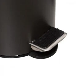 5Five - Prullenbak/pedaalemmer Zwart Metaal 3 Liter - 17 X 24 Cm - Voor Badkamer En Toilet -Thuis Opslag Winkel 1200x1200 1033