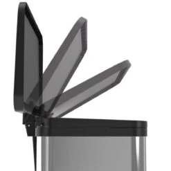 Hailo Öko Trio Plus Prullenbak - 3 X 9L - Zilver -Thuis Opslag Winkel 1200x1200 1131