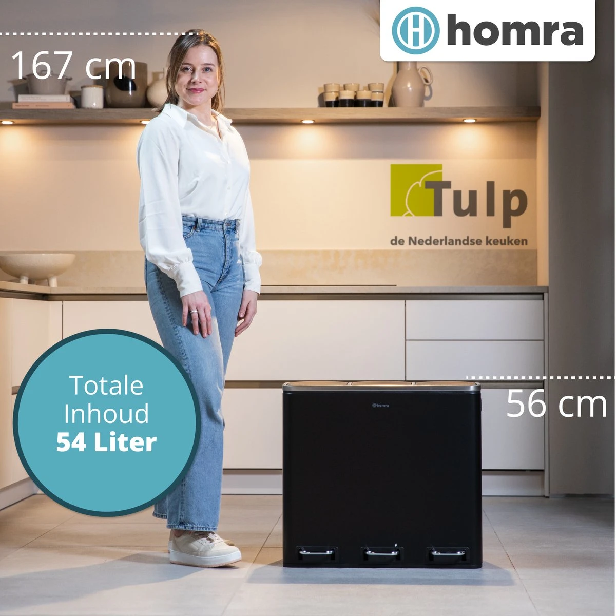 Homra SPARQ Afvalscheiding Prullenbak 3 Vakken - 3 X 18 L Inhoud - 54 Liter - Zwart - RVS - Trio Pedaalemmer - 3-vaks Recycle Afvalemmer - Hygiënisch Afval Scheiden - Zwarte Keuken Vuilbak - Kantoor Prullenbak - Pedaal - Afvalscheidingsprullenbak 6 Homra SPARQ Afvalscheiding Prullenbak 3 Vakken - 3 X 18 L Inhoud - 54 Liter - Zwart - RVS - Trio Pedaalemmer - 3-vaks Recycle Afvalemmer - Hygiënisch Afval Scheiden - Zwarte Keuken Vuilbak - Kantoor Prullenbak - Pedaal - Afvalscheidingsprullenbak - Afbeelding 6