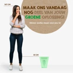 Biozakken 6 Liter 150 Stuks Biologisch Afbreekbare Afvalzakken – 35 X 36 Cm - 100% Composteerbare Vuilniszakken - Incl. Dispenser - Gft Afvalzakken -Thuis Opslag Winkel 1200x1200 1216
