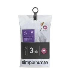 Simplehuman Afvalzakken Code M - 45 Liter - 60 Stuks -Thuis Opslag Winkel 1200x1200 1233