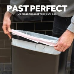 BagFitter Roze B 50L Vuilniszak Met Trekband Van 100% Gerecycled Plastic - 75cm X 61cm - 30 Stuks - 50 Liter - Vuilniszakken - Afvalzakken - Prullenbakzakken Geschikt Voor O.a. Homra Lux En StangVollby Mandal -Thuis Opslag Winkel 1200x1200 1240