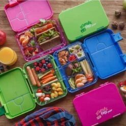 Schmatzfatz Junior Lunchbox 6 Vakken 21,3 X 15 X 4,5 Cm (BxHxD) 10 Schmatzfatz Junior Lunchbox 6 Vakken 21,3 X 15 X 4,5 Cm (BxHxD) -Thuis Opslag Winkel 1200x1200 134