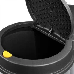 GENERIC Deuba Vuilnisbak Duo 50L – Rond 2x 25 Liter – Kunststof Zilver -Thuis Opslag Winkel 1200x1200 1354