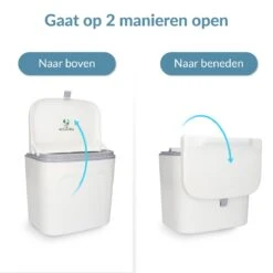 7L Prullenbak – Hangen Of Staan – Aanrecht Afvalbakje – GFT Afvalbakje – Wit - Goed Sluitende Deksel - Geen Geur En Fruitvliegen - Afvalscheiding 13 7L Prullenbak – Hangen Of Staan – Aanrecht Afvalbakje – GFT Afvalbakje – Wit - Goed Sluitende Deksel - Geen Geur En Fruitvliegen - Afvalscheiding -Thuis Opslag Winkel 1200x1200 1363