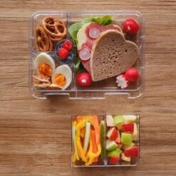 Klarstein Schmatzfatz Junior Lunchbox 6 Vakken - Bento - Vershouddoos 21,3 X 15 X 4,5 Cm (BxHxD) - BPA-vrij - Vaatwasserbestendig -Thuis Opslag Winkel 1200x1200 141