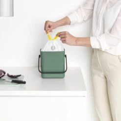 Brabantia Sort & Go Aanrecht Afvalbakje - 3 L - Fir Green 20 Brabantia Sort & Go Aanrecht Afvalbakje - 3 L - Fir Green -Thuis Opslag Winkel 1200x1200 1420