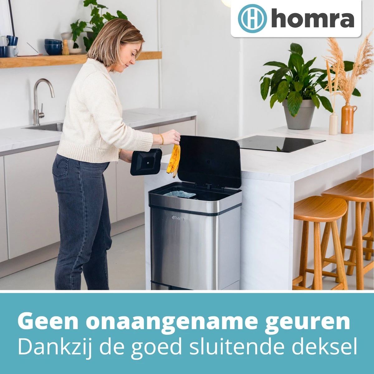 Nexo Prullenbak Afvalscheiding 3 Vakken - 72 Liter (2x12+48L) Met Infrarood Sensor Homra- Design Trio Afvalemmer RVS - Afvalscheidingsprullenbak - Keuken Afvalemmer - Recycle Afvalbak Zilver - Hygiënisch - Kantoor Vuilbak - Elektrisch - Vuilnisbakken 9 Nexo Prullenbak Afvalscheiding 3 Vakken - 72 Liter (2x12+48L) Met Infrarood Sensor Homra- Design Trio Afvalemmer RVS - Afvalscheidingsprullenbak - Keuken Afvalemmer - Recycle Afvalbak Zilver - Hygiënisch - Kantoor Vuilbak - Elektrisch - Vuilnisbakken - Afbeelding 9