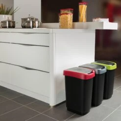 Rotho Twist Afvalbak - 25L - 47cm - Antraciet -Thuis Opslag Winkel 1200x1200 1483