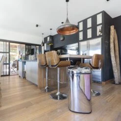 Kitchenmove Prullenbak 68 Liter Met Sensor. Hoogglans Chroom - Automatische Klep Open. -Thuis Opslag Winkel 1200x1200 1538