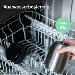 Coninx Thermos Lunchbox - Muesli Beker To Go - Isoleer Lunchpot - Yoghurtbeker To Go - Mueslibeker 840ml (600ml+240ml) - RVS -Thuis Opslag Winkel 1200x1200 160