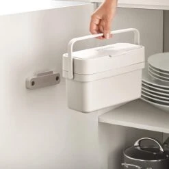 Joseph Joseph Compo Food Afvalemmer - 4L - Stone Wit -Thuis Opslag Winkel 1200x1200 1601