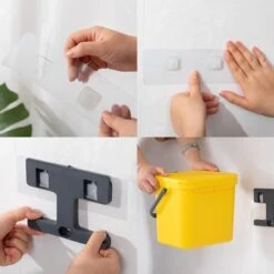 Homra Wall-up Prullenbak | Inbouwprullenbak Ophangbaar Met Plakstrip | GFT Vuilbak | Werkblak Afvalbak | Draagbare Vuilnisemmer | 8L Inhoud | Geel 18 Homra Wall-up Prullenbak | Inbouwprullenbak Ophangbaar Met Plakstrip | GFT Vuilbak | Werkblak Afvalbak | Draagbare Vuilnisemmer | 8L Inhoud | Geel -Thuis Opslag Winkel 1200x1200 1623