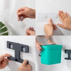 Homra Wall-up Prullenbak | Inbouwprullenbak Ophangbaar Met Plakstrip | GFT Vuilbak | Werkblak Afvalbak | Draagbare Vuilnisemmer | 8L Inhoud | Groen 27 Homra Wall-up Prullenbak | Inbouwprullenbak Ophangbaar Met Plakstrip | GFT Vuilbak | Werkblak Afvalbak | Draagbare Vuilnisemmer | 8L Inhoud | Groen -Thuis Opslag Winkel 1200x1200 1643