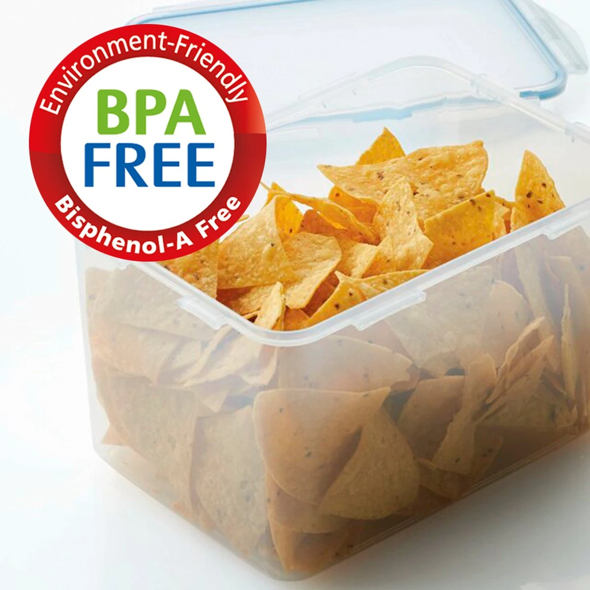 Lock&Lock Vershoudbakjes - Vershouddoos Voor Brood - Brooddoos - Broodtrommel - Bewaardoos Met Deksel - 100% Luchtdicht - BPA Vrij - Set Van 2 - 3,9 Liter - Transparant 4 Lock&Lock Vershoudbakjes - Vershouddoos Voor Brood - Brooddoos - Broodtrommel - Bewaardoos Met Deksel - 100% Luchtdicht - BPA Vrij - Set Van 2 - 3,9 Liter - Transparant - Afbeelding 4