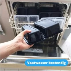 Meal Prep Bakjes - 20 Stuks - 2 Compartimenten - Vershoudbakjes - Meal Prep - 1L - Magnetron Bakjes Met Deksel - Vershouddoos -Thuis Opslag Winkel 1200x1200 1699