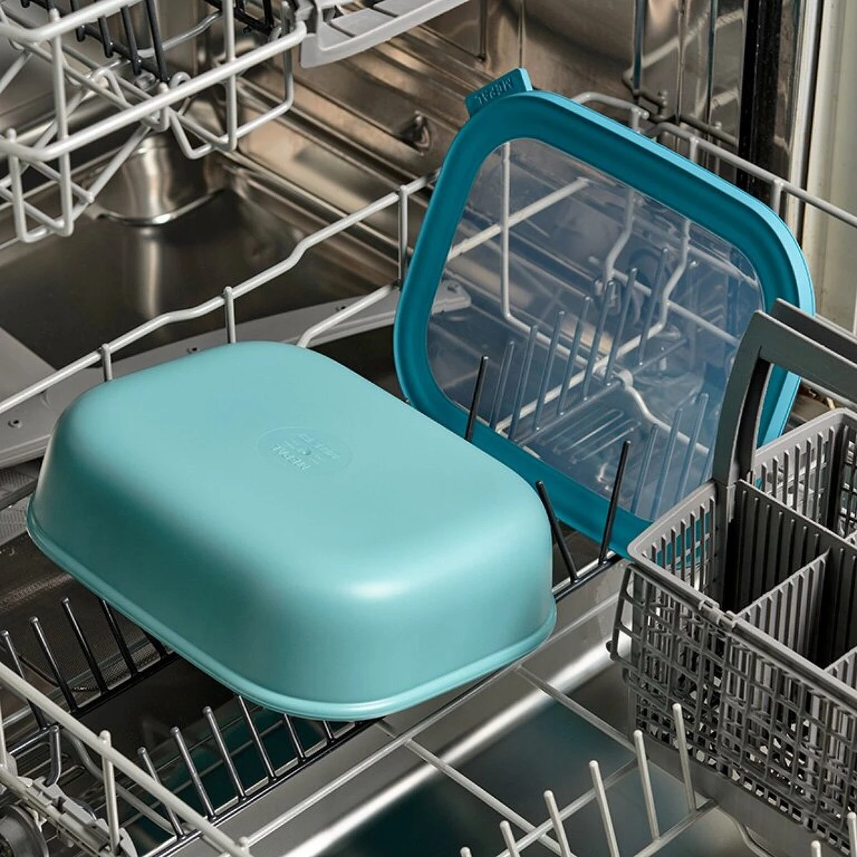 Mepal - Multikom Cirqula Rechthoekig 3-delige Set (500+1000+2000) - Mag In De Vriezer, Magnetron En Vaatwasser – Nordic White – Meal Prep Bakjes - Bewaardozen Met Deksel 9 Mepal - Multikom Cirqula Rechthoekig 3-delige Set (500+1000+2000) - Mag In De Vriezer, Magnetron En Vaatwasser – Nordic White – Meal Prep Bakjes - Bewaardozen Met Deksel - Afbeelding 9