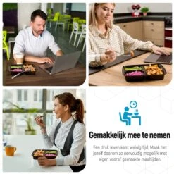 Meal Prep Bakjes - 10 Stuks - 3 Compartimenten - Lunchbox - Diepvriesbakjes - Vershoudbakjes - Plastic Bakjes Met Deksel - Magnetron Bakjes Met Deksel - Meal Prep - Vershouddoos - 1L - BPA Vrij – Fitcrafters 16 Meal Prep Bakjes - 10 Stuks - 3 Compartimenten - Lunchbox - Diepvriesbakjes - Vershoudbakjes - Plastic Bakjes Met Deksel - Magnetron Bakjes Met Deksel - Meal Prep - Vershouddoos - 1L - BPA Vrij – Fitcrafters -Thuis Opslag Winkel 1200x1200 1764