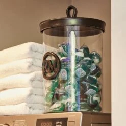 Riviera Maison Voorraadpotten Glas Met Deksel - RM Soho Storage Jar L - Transparant - 1 Stuks -Thuis Opslag Winkel 1200x1200 1819