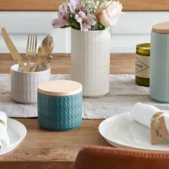 Springlane Keramiek Voorraadpotten Mint - Set 4-delig -Thuis Opslag Winkel 1200x1200 1846