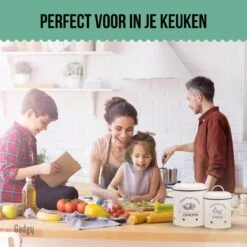 Gadgy Voorraadpotten Set: Aardappelpot Een Uienpot Een Knoflookpot – 3 Voorraadbussen Met Deksel – Bewaardoos - Voorraadblikken 13 Gadgy Voorraadpotten Set: Aardappelpot Een Uienpot Een Knoflookpot – 3 Voorraadbussen Met Deksel – Bewaardoos - Voorraadblikken -Thuis Opslag Winkel 1200x1200 1874