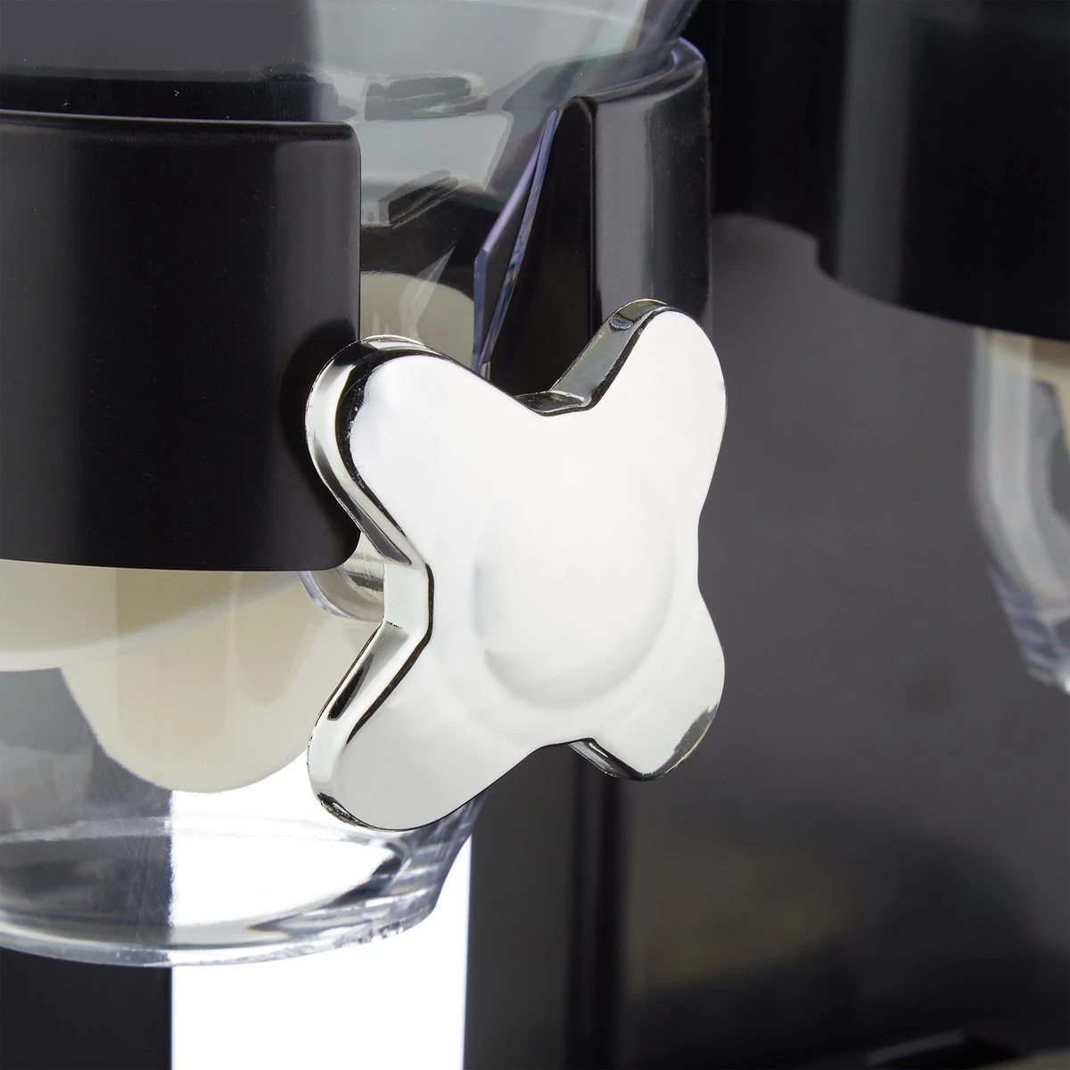 Relaxdays Conflakes Dispenser - Dubbel - Muesli Dispenser - 2x 4 L - Snoepautomaat - Zwart 10 Relaxdays Conflakes Dispenser - Dubbel - Muesli Dispenser - 2x 4 L - Snoepautomaat - Zwart - Afbeelding 10