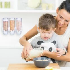 Relaxdays Cornflakes Dispenser - Drievoudig - Muesli Dispenser - Snoepautomaat - Wand - Zwart -Thuis Opslag Winkel 1200x1200 1895