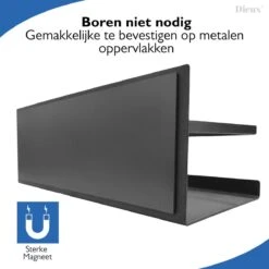 Dieux® - Magnetisch Kruidenrek - Ophangbaar Opbergrek - Keukenrek - Complete Set - Aanrecht Organiser - Badkamerrek - Wandrek - Staal - Zwart - Pasen 9 Dieux® - Magnetisch Kruidenrek - Ophangbaar Opbergrek - Keukenrek - Complete Set - Aanrecht Organiser - Badkamerrek - Wandrek - Staal - Zwart - Pasen -Thuis Opslag Winkel 1200x1200 191