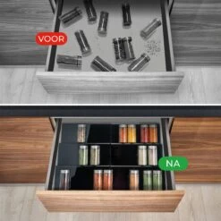 Goedewaere Kruidenrek Lade - 6 Stuks - Keuken Organizers - Keukenlade Organiser - Kruiden Organizer - Uitschuifbaar - Kunststof -Thuis Opslag Winkel 1200x1200 216