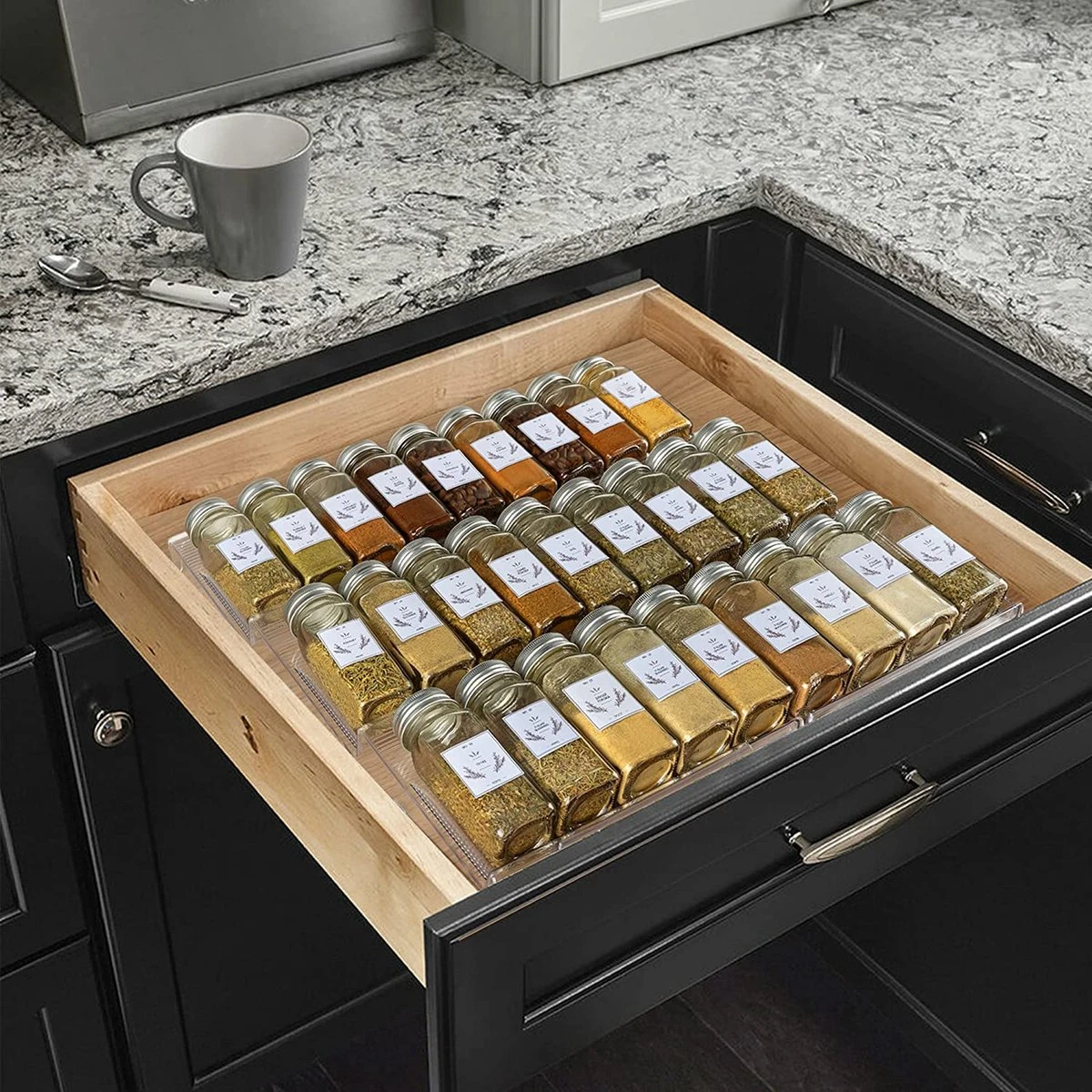 Merkloos Kruidenrek Voor Lade - Kruidenorganizer - Keukenlade Organiser - Kruidenrek Lade - Kruidenhouder - Lade Voor Kruiden - Spice Rack - Uitschuifbaar Van 20cm Tot 40cm - Kruidenrek Liggend - Spice Organizer 2 Merkloos Kruidenrek Voor Lade - Kruidenorganizer - Keukenlade Organiser - Kruidenrek Lade - Kruidenhouder - Lade Voor Kruiden - Spice Rack - Uitschuifbaar Van 20cm Tot 40cm - Kruidenrek Liggend - Spice Organizer - Afbeelding 2