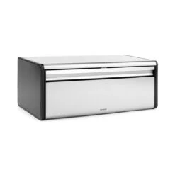 Brabantia Broodtrommel - Met Klepdeksel - Matt Steel Fingerprint Proof / Matt Black -Thuis Opslag Winkel 1200x1200 32
