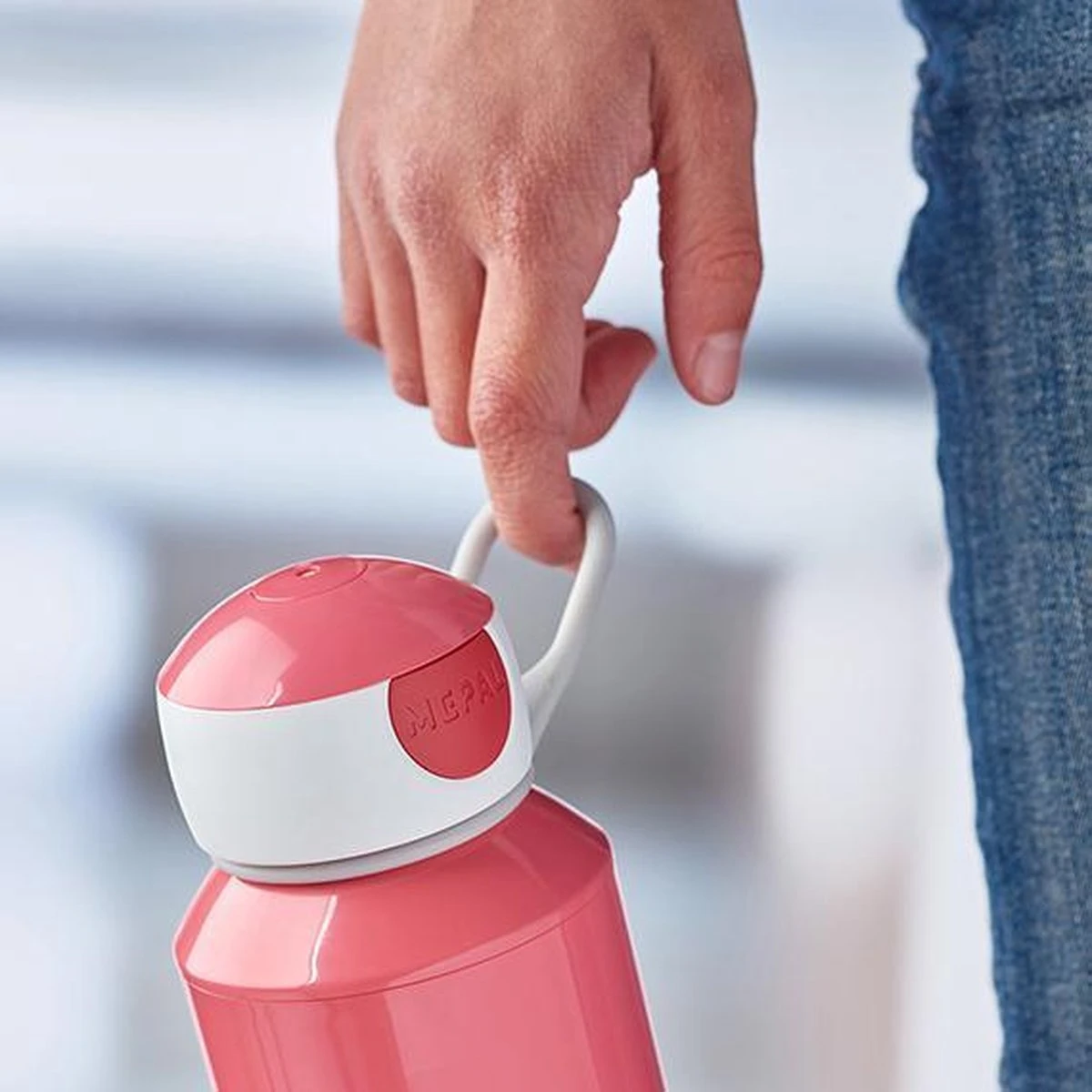 Mepal – Lunchset Campus (pu + Lb) – Pop-up Drinkfles En Broodtrommel Voor Kinderen – Roze – Bento Box – Lekvrij 4 Mepal – Lunchset Campus (pu + Lb) – Pop-up Drinkfles En Broodtrommel Voor Kinderen – Roze – Bento Box – Lekvrij - Afbeelding 4