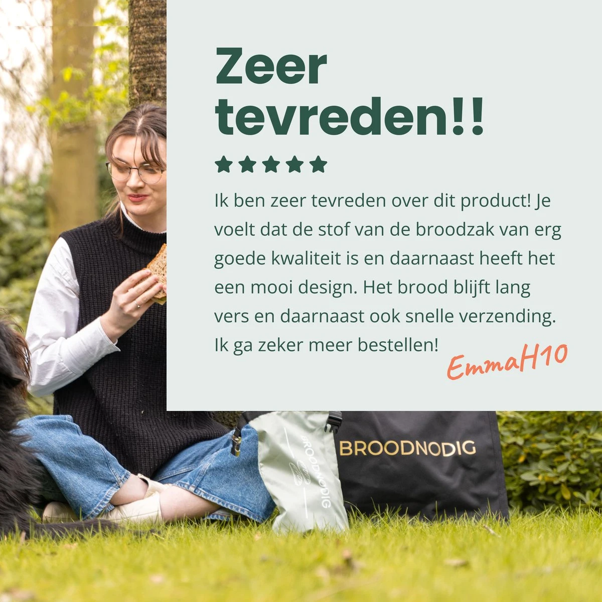 BROODNODIG® - Herbruikbare Boterhamzak - Van 100% Gerecyclede PET-flessen - Ideaal Als Diepvrieszakjes - Lunchzak - Herbruikbaar Boterhamzakje - Foodwrap - Lunchbox - 30x20cm - Zwart 2 BROODNODIG® - Herbruikbare Boterhamzak - Van 100% Gerecyclede PET-flessen - Ideaal Als Diepvrieszakjes - Lunchzak - Herbruikbaar Boterhamzakje - Foodwrap - Lunchbox - 30x20cm - Zwart - Afbeelding 2
