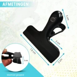 Bangosa® Vershoudclips - Afsluitclips - Vershoud Knijpers -Zaksluiter - Vershoudklemmen - RVS - 10 Stuks 12 Bangosa® Vershoudclips - Afsluitclips - Vershoud Knijpers -Zaksluiter - Vershoudklemmen - RVS - 10 Stuks -Thuis Opslag Winkel 1200x1200 478