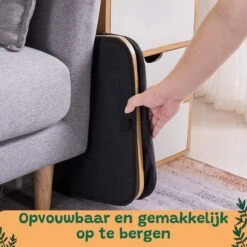 BrandtBergkamp Wasmand Zwart - 2 Stuks - Opvouwbare Wasmand - Wassorteerder - 150L -Thuis Opslag Winkel 1200x1200 550