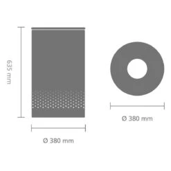 Brabantia Wasmand - 60 L - Matt Steel Met Kunststof Deksel -Thuis Opslag Winkel 1200x1200 573