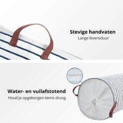 MAESON Wasmand Met Deksel - Opvouwbaar - Waterdicht - 72 L - Opbergmand Kinderkamer - Wit 14 MAESON Wasmand Met Deksel - Opvouwbaar - Waterdicht - 72 L - Opbergmand Kinderkamer - Wit -Thuis Opslag Winkel 1200x1200 602