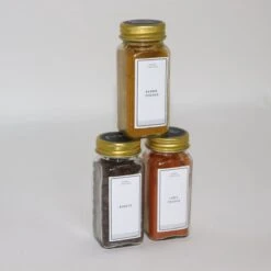 24 Glazen Kruidenpotjes Vierkant Met Deksel - Kruidenstrooier - Voorraadpotten - Keuken Organizer - Complete Set Met Strooideksels, Voorbedrukte & Blanco Stickers, Trechter En Stift - Inhoud 120 Ml - Goud 22 24 Glazen Kruidenpotjes Vierkant Met Deksel - Kruidenstrooier - Voorraadpotten - Keuken Organizer - Complete Set Met Strooideksels, Voorbedrukte & Blanco Stickers, Trechter En Stift - Inhoud 120 Ml - Goud -Thuis Opslag Winkel 1200x1200 722