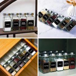 Soothe 48 Glazen Kruidenpotjes Set Met 2 Soorten Strooideksels – Kruidenstrooier – Compleet Pakket Incl Kruidenpotjes Stickers, Krijtstift En Accessoires 18 Soothe 48 Glazen Kruidenpotjes Set Met 2 Soorten Strooideksels – Kruidenstrooier – Compleet Pakket Incl Kruidenpotjes Stickers, Krijtstift En Accessoires -Thuis Opslag Winkel 1200x1200 727