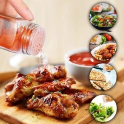 24 Glazen Kruidenpotjes Set Met 3 Soorten Strooideksels – Kruidenstrooier – Compleet Pakket Incl Kruidenpotjes Stickers, Krijtstift En Accessoires - Zwart 20 24 Glazen Kruidenpotjes Set Met 3 Soorten Strooideksels – Kruidenstrooier – Compleet Pakket Incl Kruidenpotjes Stickers, Krijtstift En Accessoires - Zwart -Thuis Opslag Winkel 1200x1200 760