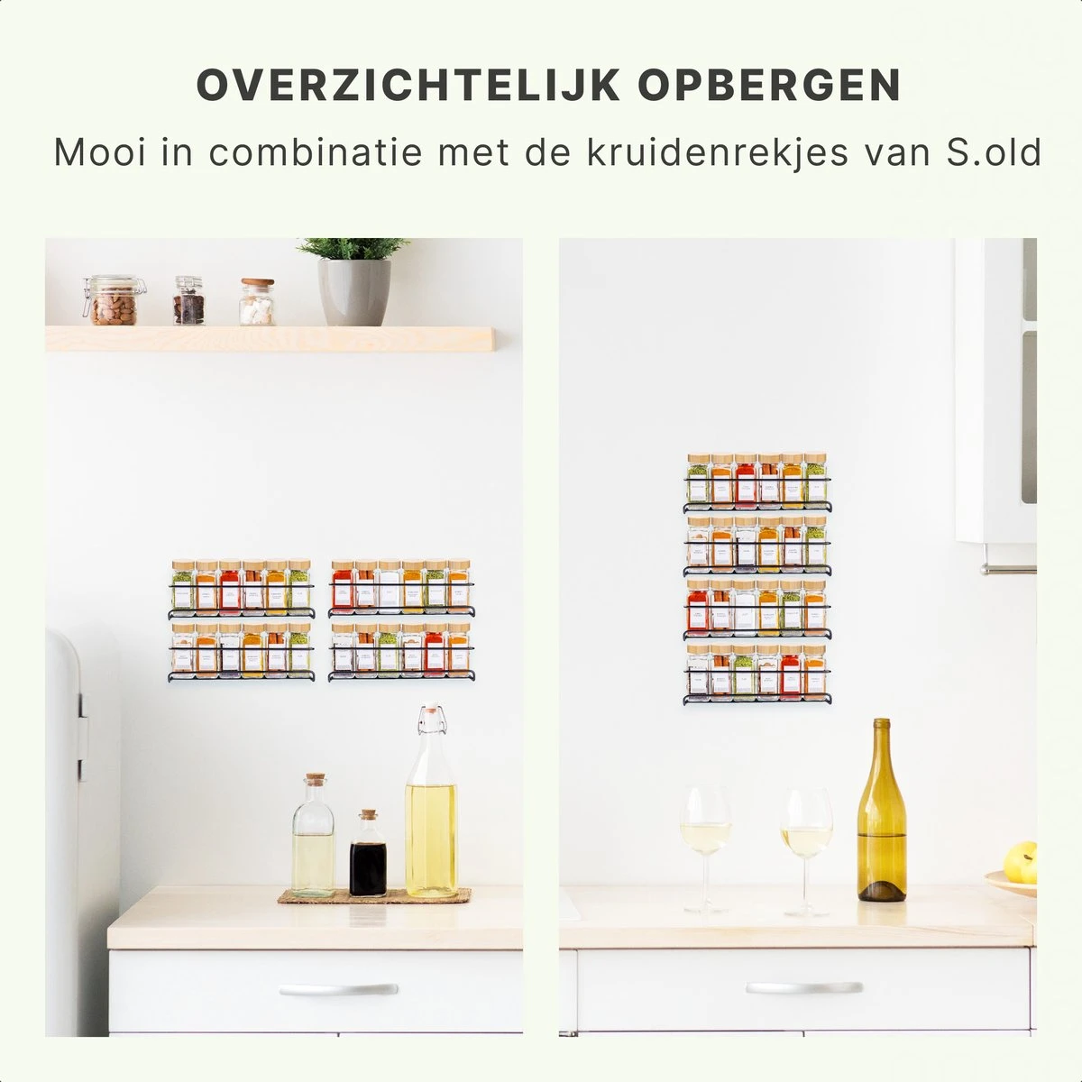 24 Glazen Kruidenpotjes Vierkant Met Bamboe Deksel - Kruidenstrooier - Complete Set Met Strooideksels, Voorbedrukte Stickers En Trechter - Inhoud 120 Ml - 10,5 X 4,3 Cm 6 24 Glazen Kruidenpotjes Vierkant Met Bamboe Deksel - Kruidenstrooier - Complete Set Met Strooideksels, Voorbedrukte Stickers En Trechter - Inhoud 120 Ml - 10,5 X 4,3 Cm - Afbeelding 6