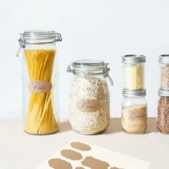 Labels Kruidenpotjes Etiketten Kraftpapier - 150 Stuks -Thuis Opslag Winkel 1200x1200 790