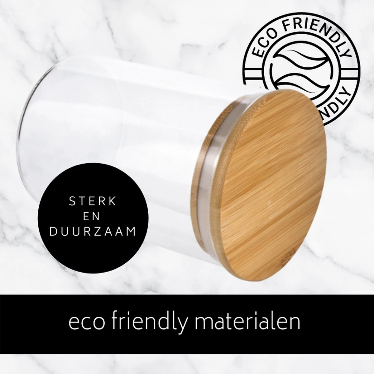 We Love Bamboe - Set Van 12 X Kruidenpotjes Incl. 144 X Kruiden Stickers Voor Potjes - Glazen Potjes Met Bamboe Deksel - 250 Ml Voorraadpotten - 8,5 X Dia 6,5 Cm - Nederlandse Kruiden Etiketten - Kruiden Labels 5 X 5 Cm 4 We Love Bamboe - Set Van 12 X Kruidenpotjes Incl. 144 X Kruiden Stickers Voor Potjes - Glazen Potjes Met Bamboe Deksel - 250 Ml Voorraadpotten - 8,5 X Dia 6,5 Cm - Nederlandse Kruiden Etiketten - Kruiden Labels 5 X 5 Cm - Afbeelding 4