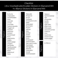 We Love Bamboe - Set Van 12 X Kruidenpotjes Incl. 144 X Kruiden Stickers Voor Potjes - Glazen Potjes Met Bamboe Deksel - 250 Ml Voorraadpotten - 8,5 X Dia 6,5 Cm - Nederlandse Kruiden Etiketten - Kruiden Labels 5 X 5 Cm 27 We Love Bamboe - Set Van 12 X Kruidenpotjes Incl. 144 X Kruiden Stickers Voor Potjes - Glazen Potjes Met Bamboe Deksel - 250 Ml Voorraadpotten - 8,5 X Dia 6,5 Cm - Nederlandse Kruiden Etiketten - Kruiden Labels 5 X 5 Cm -Thuis Opslag Winkel 1200x1200 826