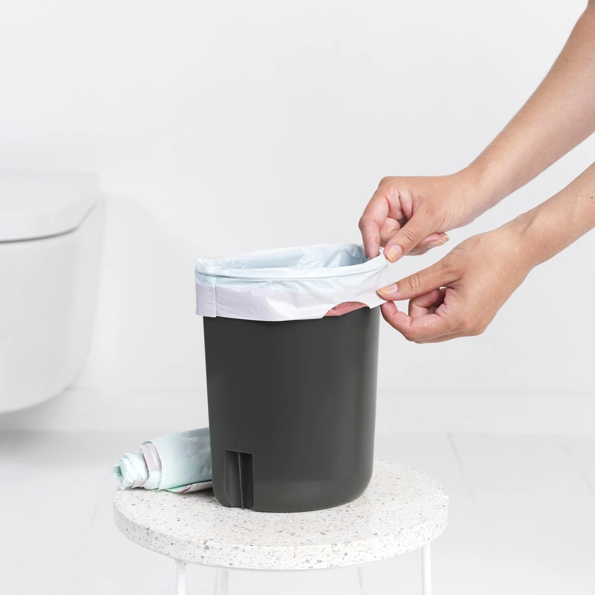 Brabantia NewIcon Prullenbak - 2 X 2 L - Platinum 10 Brabantia NewIcon Prullenbak - 2 X 2 L - Platinum - Afbeelding 10